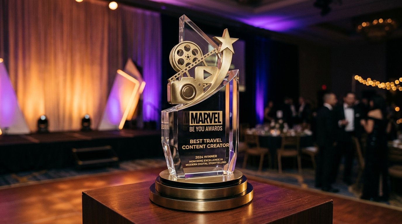 Marvel Be You Awards - Best Travel Content Creator